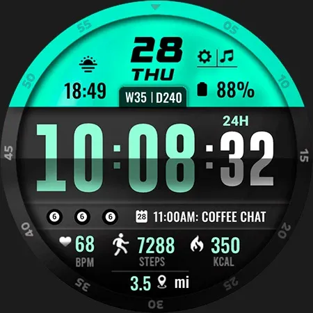 ML2U 104 Watch Face screenshot 28