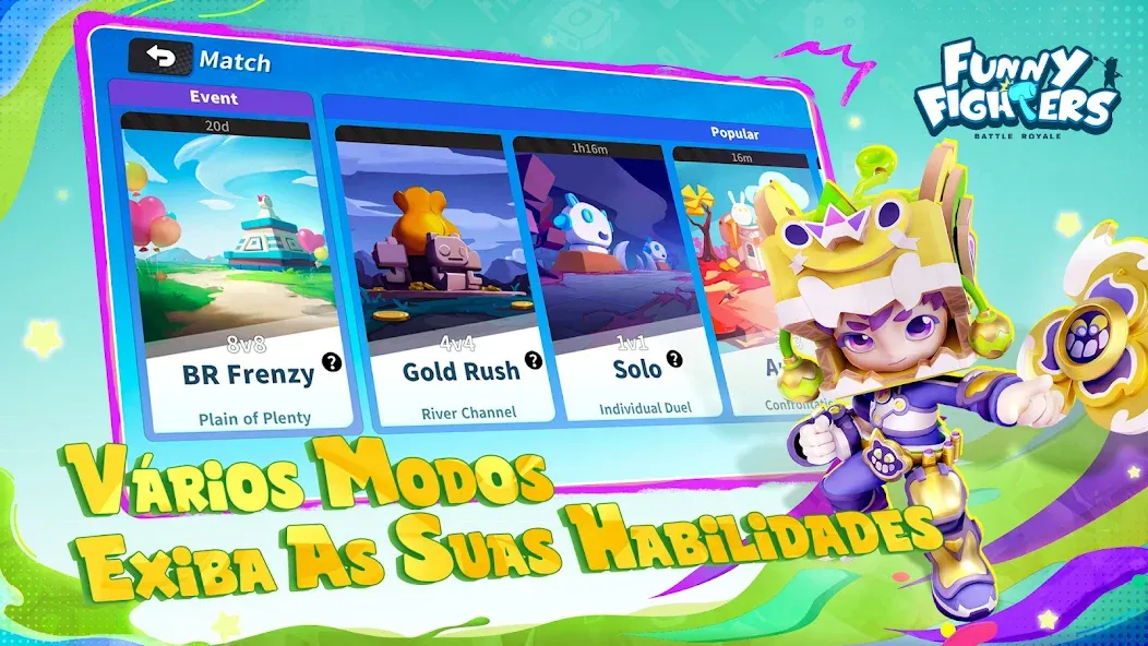 Funny Fighters: Battle Royale screenshot 5