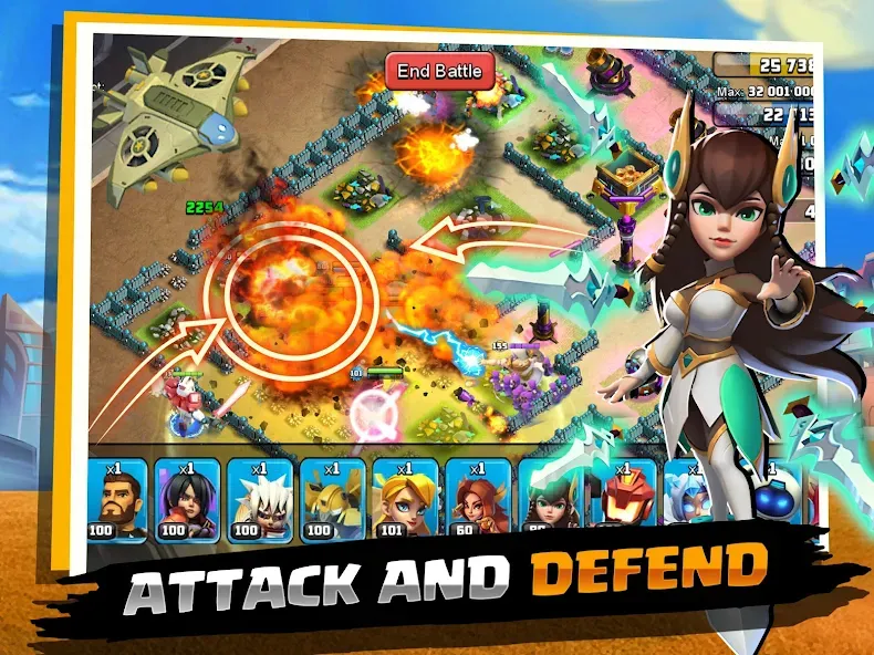 Zombies Clash: Superheroes War screenshot 12