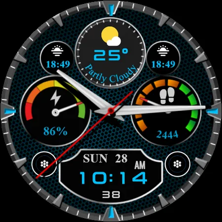 MAHO007 Wear OS Watch Face screenshot 30