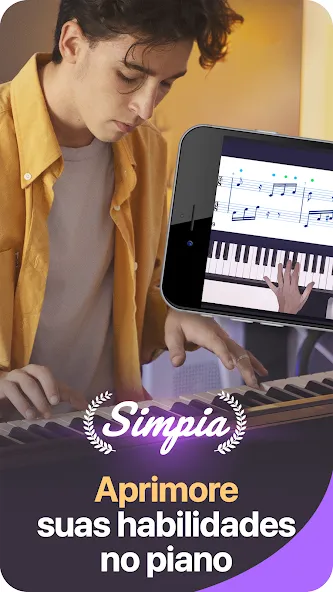 Simpia: Aprenda Piano Rápido screenshot 19