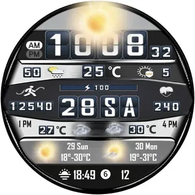 N-SPORT684 FlipDigital Weather screenshot 14