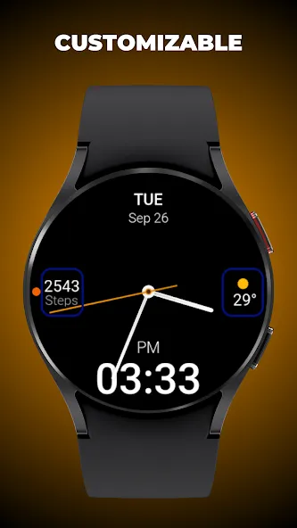 Minimal Hybrid Pro Watch Face screenshot 5