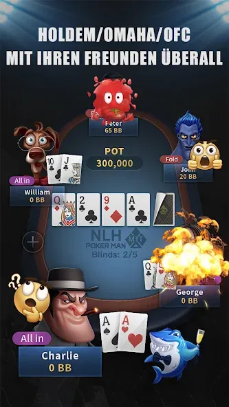 PokerMan - Poker mit Freunden! screenshot 6