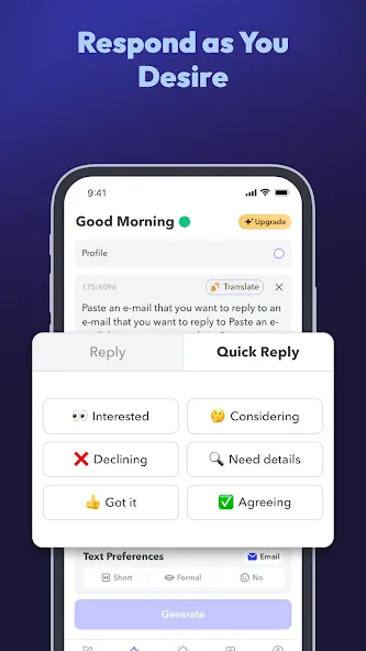 AI Email, Reply Writer: Xemail screenshot 6