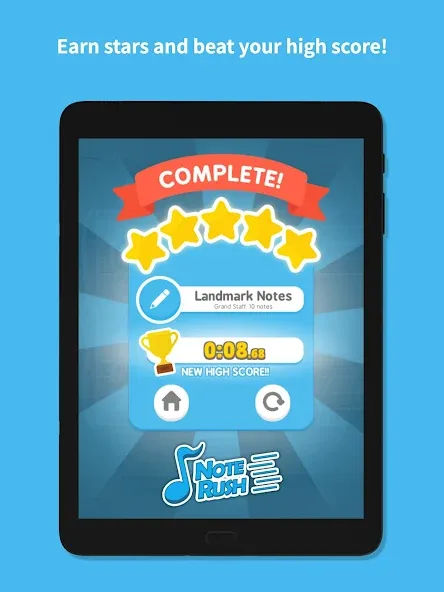Note Rush: Learn to Read Music screenshot 23
