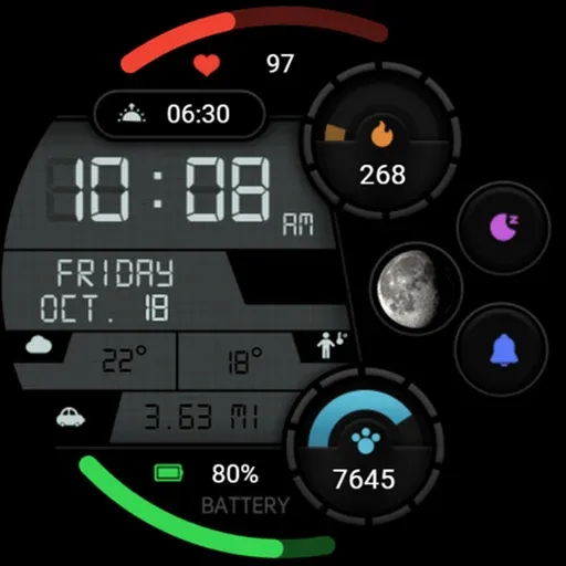 Practical LCD Screen ZKinWatch screenshot 8