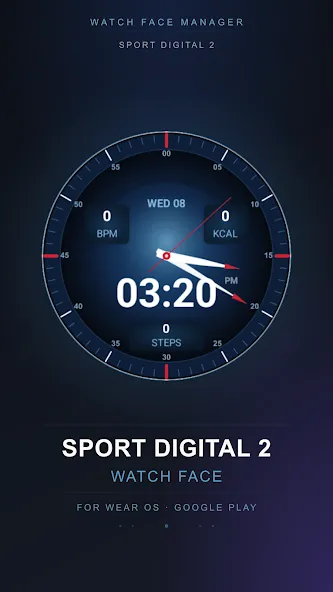 Sport Digital 2 Watch Face screenshot 4