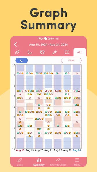 PiyoLog: Newborn Baby Tracker screenshot 5