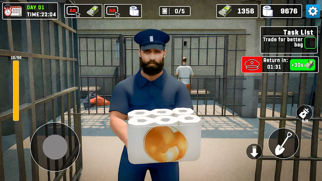 Prison Escape Sim Survival 3D screenshot 2