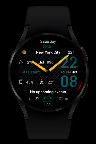 WR 004 Hybrid Watch Face screenshot 4