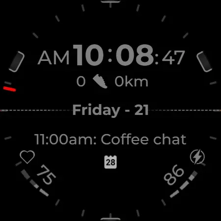 Watch Face CUE167 screenshot 6
