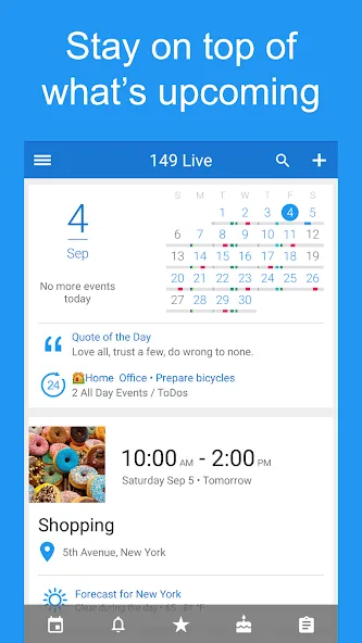 149 Live Calendar & ToDo List screenshot 1