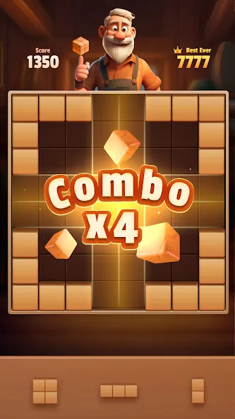 Wood Block - Puzzle Games screenshot 4