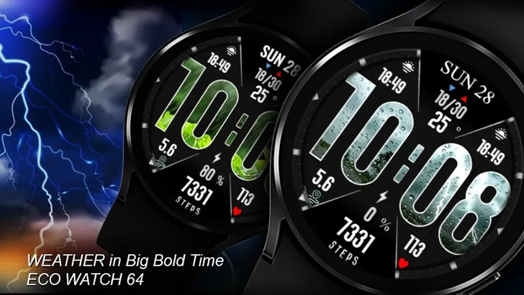 WEATHER in Big Bold Time ECO64 screenshot 17