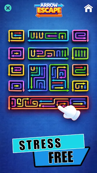 Arrows Escape - Path Puzzle screenshot 2