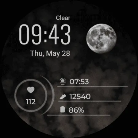 Weather Digital Watch Face screenshot 27