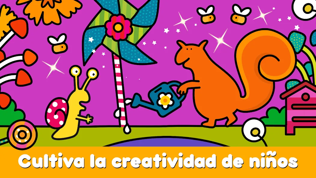 Jardín Libro de colorear niños screenshot 5