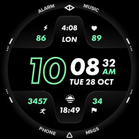 Stratos: Digital Watch Face screenshot 32