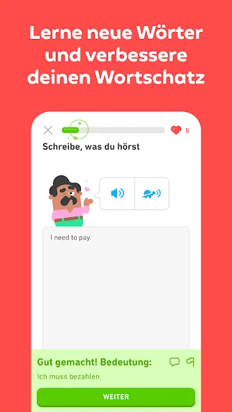 Duolingo: Sprachen & Schach screenshot 5