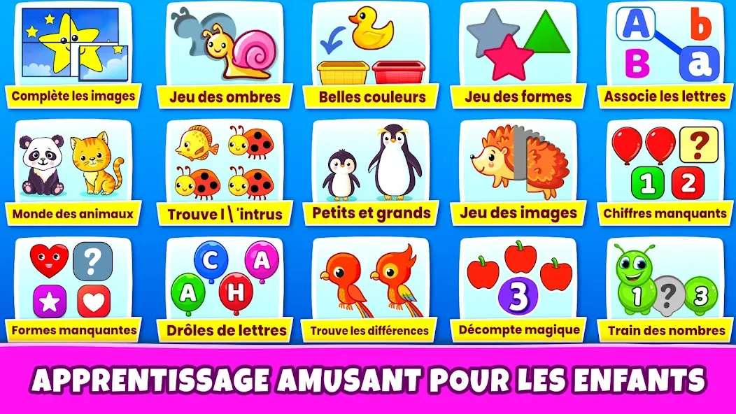 Jeux pour enfants: 3 à 7 ans screenshot 2