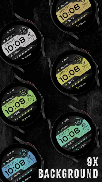 Flux Watch Face screenshot 7
