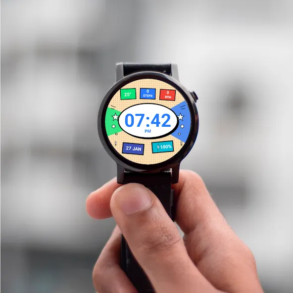 Pop Art - watch face screenshot 4