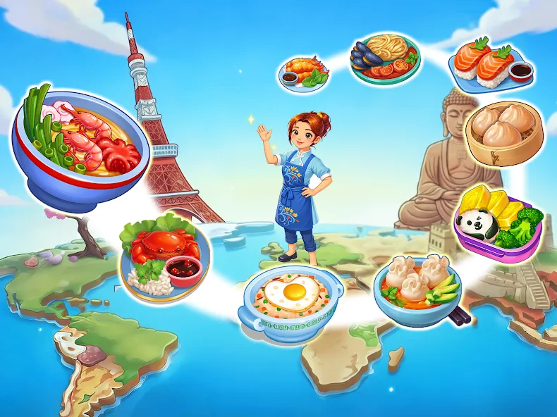 Juegos de comida: Cocinera screenshot 17