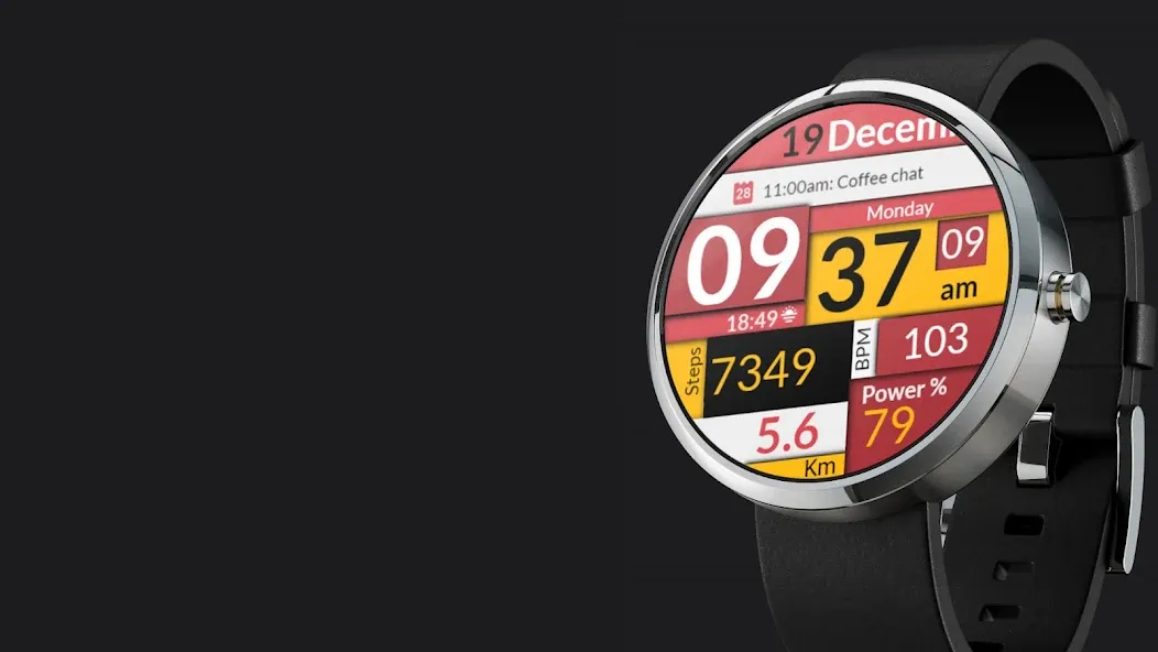 CC Clean 06 Watch Face screenshot 8