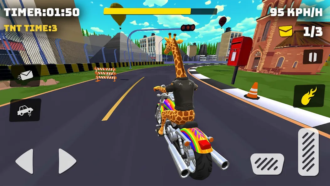 Crazy Griaffe Delivery Rider screenshot 3