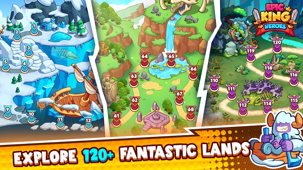 Epic King Heroes: Classic TD screenshot 6