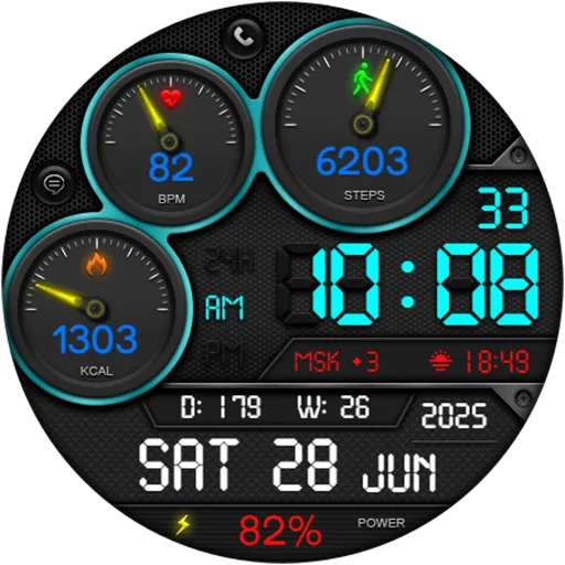 DIGI GIROLAN CTS30 Watch face screenshot 20