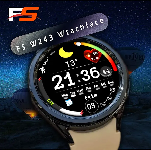 FS W243 Watchface screenshot 2