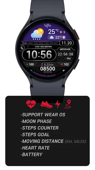 SamWatch Digital Weather screenshot 2