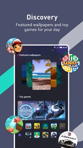 XOS Launcher -Genial screenshot 4