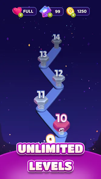 Nut Sort Blast: Color Puzzle screenshot 7