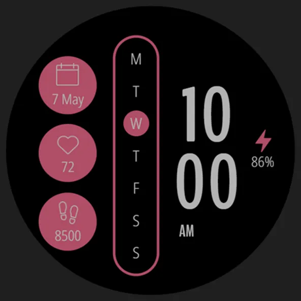 Simplex Watch Face screenshot 24