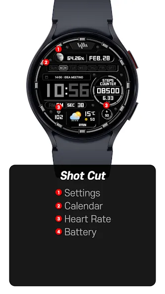 SamWatch Digital E Active 2025 screenshot 3