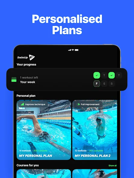 SwimUp - Swimming Training screenshot 9