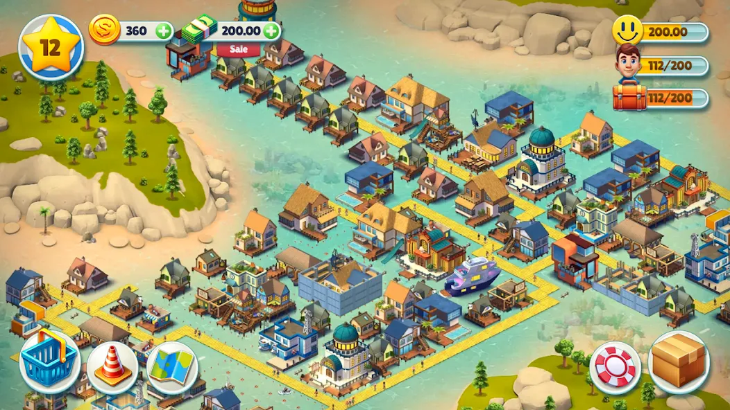Cozy Town: Gestalte, Entspanne screenshot 8