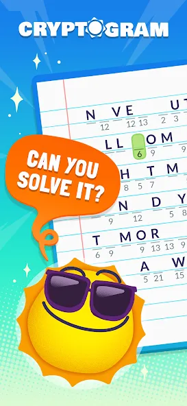 Cryptogram: Logic Puzzle Game screenshot 1