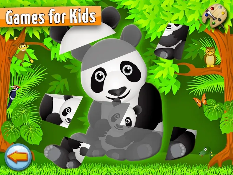 Forest - Kids Coloring Puzzles screenshot 9
