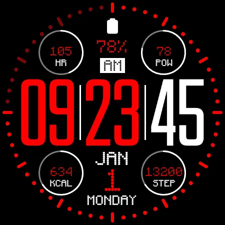 IWF AL1 watchface screenshot 29