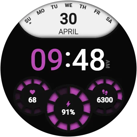 DS D002 - Digital watch face screenshot 16