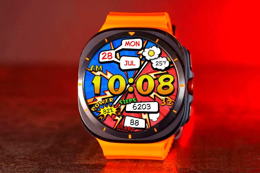 DIGI COMICON CTS43 Watch face screenshot 3