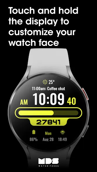 MDS255 - Digital Watch Face screenshot 3