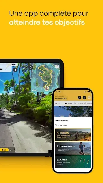 Kinomap : Pédalez Courez Ramez screenshot 3