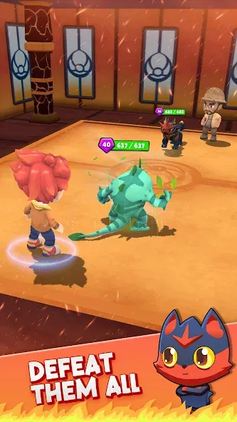 Negamon Lite: Monster Battle screenshot 4