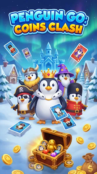 Penguin Go : Coins Clash screenshot 1