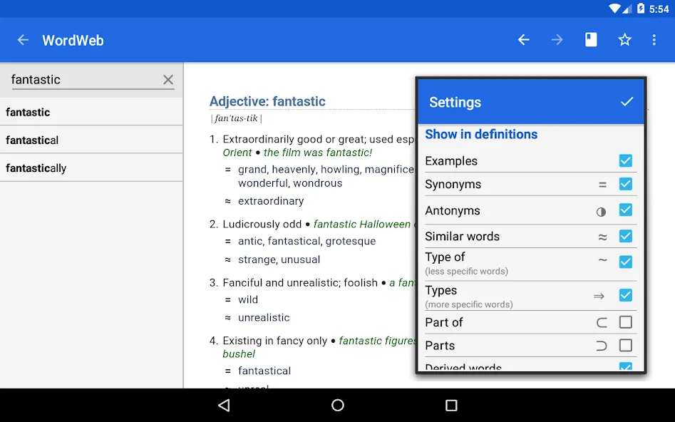 Dictionary - WordWeb screenshot 7